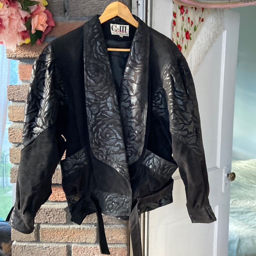 Vintage leather jacket